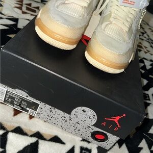 Air jordan 4 retro off white